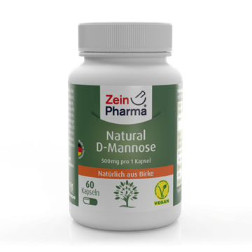 D Mannose kapsler  160 stk.  500 mg. 