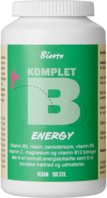 Komplet B  Biorto 120 kapsler TILBUD