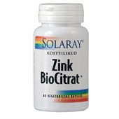 Zink Bio Citrat  20 mg. 60 kaps. TILBUD så længe lager haves