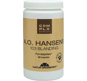 A O Hansen 103  90 Kapsler TILBUD så længe lager haves