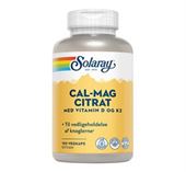 Cal-Mag Citrat med vitamin D + k2 150 Kapsler TILBUD så længe lager haves