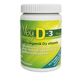 Veg D3 Vitamin 75 ug 60 Kapsler TILBUD  kort dato
