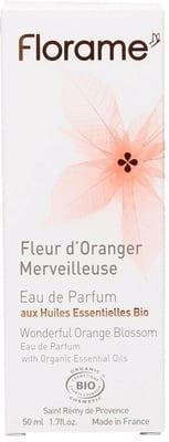 Eau de Parfume Wonderful Orange Blossom 50 ml. Florame' TILBUD