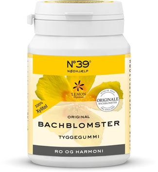 Bach TyggegummiNo. 39 Nødhjælp 60 gr.